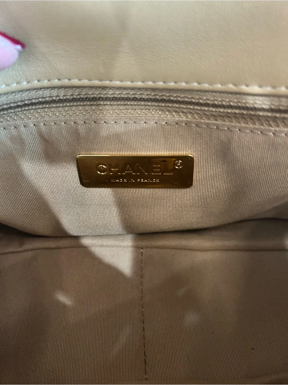 Like New! CHANEL 19 matelasse small Flap Bag with gold & silver chain FULL SET